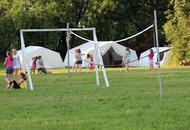 Zelte und Kinder